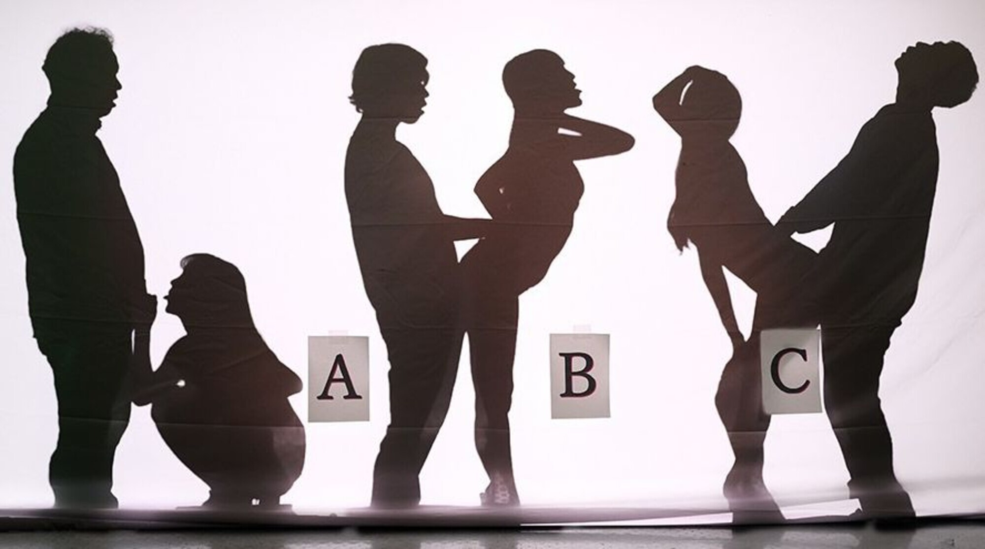 素人カップリング シルエットで彼女交換