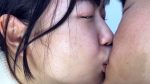 甘やかしてくれるかりなちゃんがM男に濃厚キス